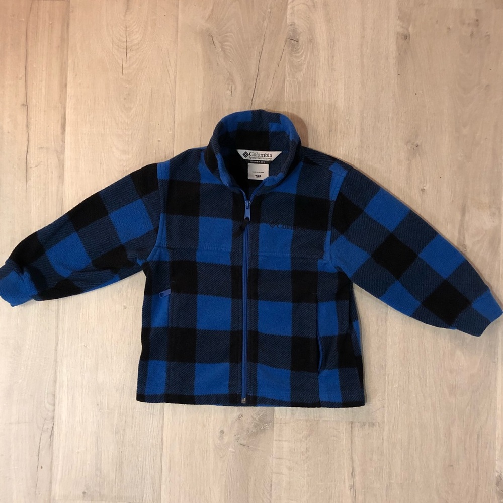 Boys fleece zip-up jacket size 4/5